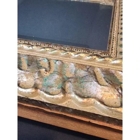Stone Mirror By Dayton Hudson Corp Vtg 1999 12x12x1.5